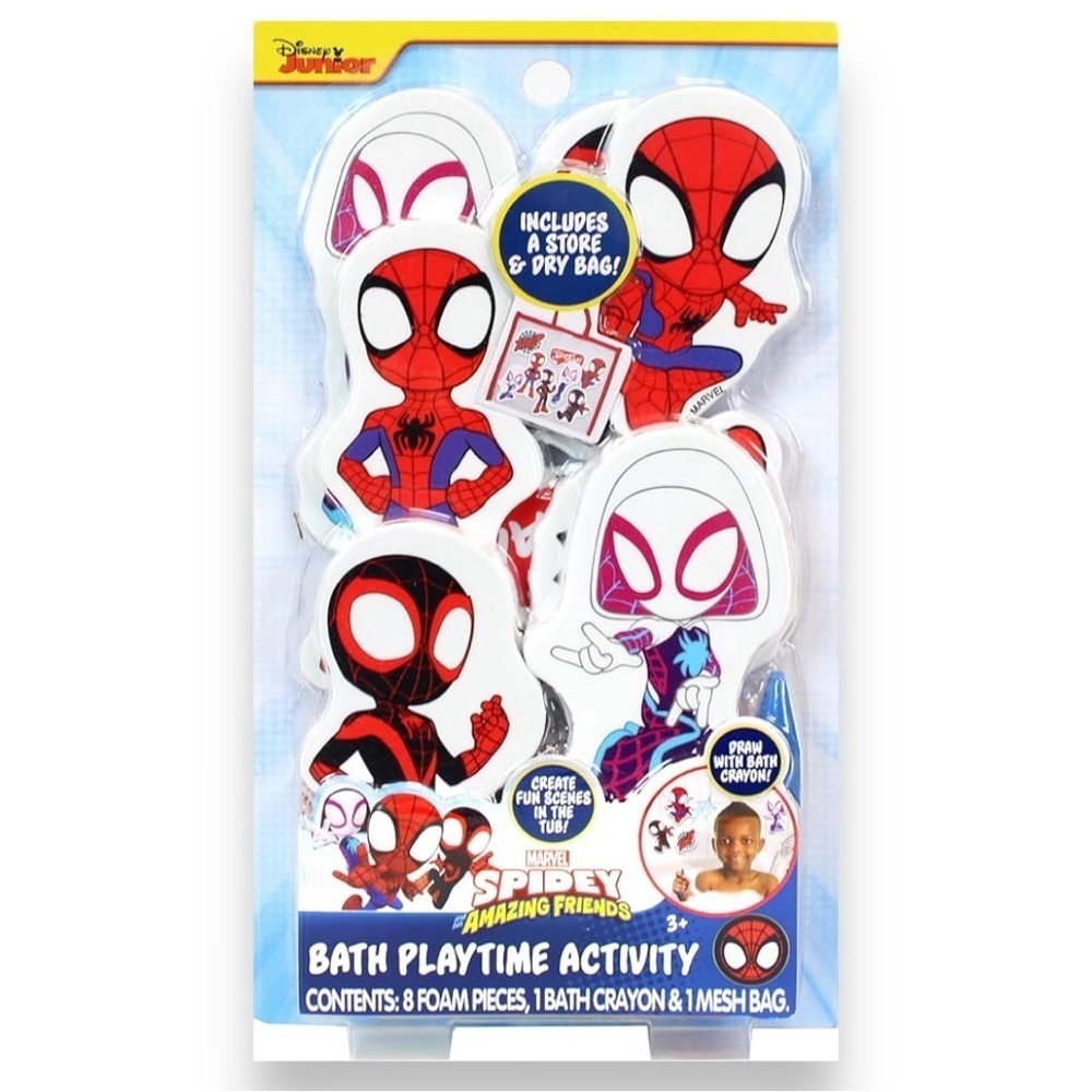New spider man bath stickers toy​​​​